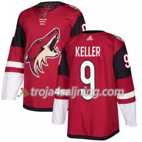 Arizona Coyotes tröja Clayton Keller 9 Adidas 2017-2018 Maroon Authentic - NHL Tröjor Herr